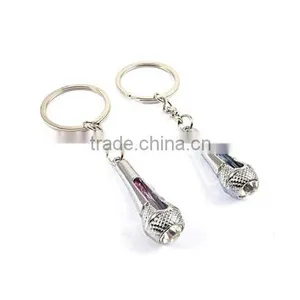 Cheap Keychains in Bulk Microphone Promotional Keychains thumbnail-2
