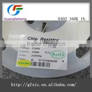 0402 SMD Resistor 160K 1% 1/16W thumbnail-1