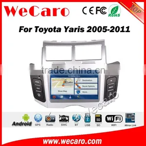 Wecaro WC-TY6221 Android 5.1.1 Car Navigation System for Toyota Yaris Sedan 2005-2011 Car Dvd Player Radio Gps Stereo Silver thumbnail-5
