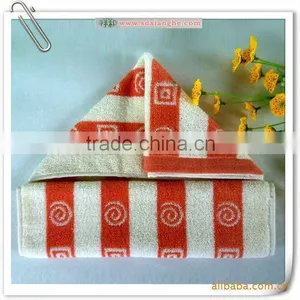 100%cotton Terry Jacquard Hand Towel thumbnail-1