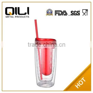 Double Wall Plastic Travel Mug thumbnail-1