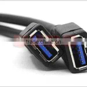 USB3.0 20pin to 2 x USB3.0 A (F) Charger Cable thumbnail-2