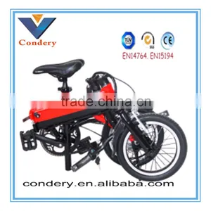 Condery 36V 18650 Lithium Battery Folding Electric Bicycle thumbnail-1