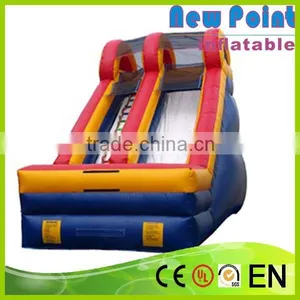 New Point PVC Trampoline China Cheap Inflatable Slide For Sale thumbnail-1