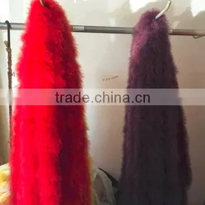 Fashion Ostrich Feather Winter Fur Garment Raw Material thumbnail-1