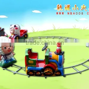 QHRT-07 Qingheng Hot Sale Sheep Character Metal Toy Train Set thumbnail-1