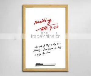 Natural Wood Frame Whiteboard thumbnail-1