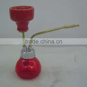 Decorative Glass & Metal Hukka thumbnail-1