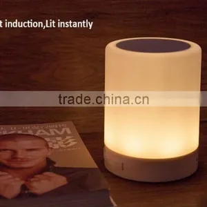 Smart Night Light Indoor Bed Bedside Lamp Music Lights Touch Control Bluetooth thumbnail-3