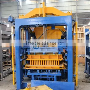 Automatic Cement Block Moulding Machine QT10-15 House Plans How to Make Bricks at Home Cement Factories in Egypt thumbnail-5