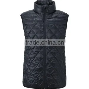 Winter 100% Polyester Wholesale Vest Men Custom thumbnail-1