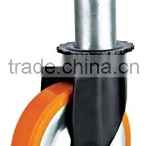 China High Quality PU Caster Wheel thumbnail-1