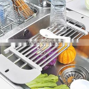 S/S+ABS 18*46*2 KITCHEN SINK DISH DRAINER thumbnail-2