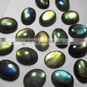 (IGC) TOP QUALITY NICE NATURAL LABRADORITE CABOCHONS AND SLICE FOR SALE WHOLESALE Best thumbnail-1