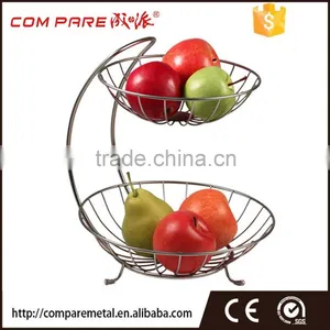 Two Tiers New Design Fruit Basket thumbnail-1