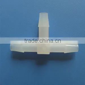 1/4" Tee Joints Plastic Joint Tube Joint Tube Connector PVDF Body thumbnail-1