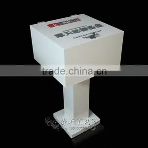 GH-RJ008 Competitive Price Acrylic Donation Box With Lock ,Acrylic Suggestion Box thumbnail-2