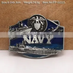 Most Popular Hot Sell Nickel Plate Webbing Belt Buckle thumbnail-1