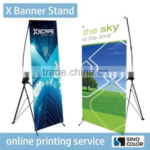 Custom Artwork Printed Type X-frame Banner thumbnail-1