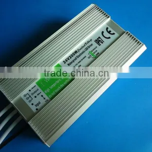 Waterproof Constant Voltage LED Power Supply 200W(12/24VDC) thumbnail-1