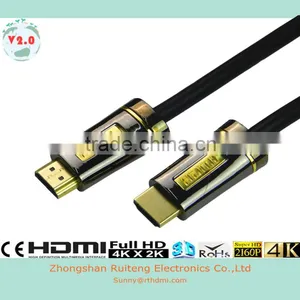 V2.0 Metal Shell HDMI Cable With Ethernet Support 3D and 4k From 0.5-40m thumbnail-1