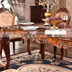 Commercial Furniture Antique Brown Wooden Restaurant Table Used Restaurant Table and Chair thumbnail-5