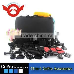 24-in-1 GoPro Accessory Kit for Gopro Hero 2/3/3+/4/4 Session thumbnail-1