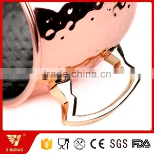 Luxury 18.6oz Dotted Cooper Mug With Ear thumbnail-5