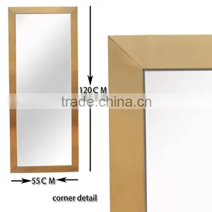Gold Stainless Steel Mirror Frame thumbnail-3
