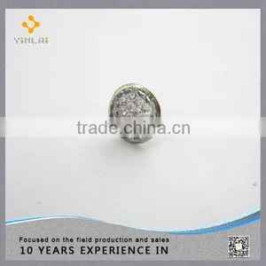 Fashion 10mm Clear Crystal Rivet For Shoes thumbnail-1