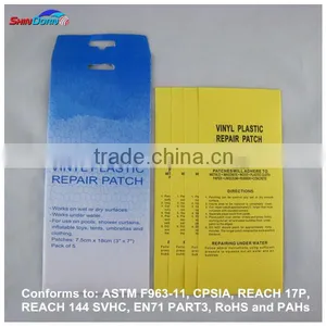 Vinyl Pool Repair Patch Glueless Patches for Pool Repair Kit thumbnail-1