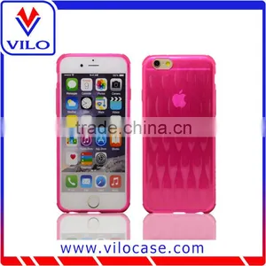 Simple Design Clear Tpu Mobile Phone Cover for Iphone6 Case thumbnail-2