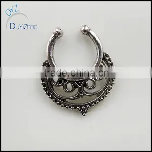 Unique Indian Fake Nose Ring Piercing for Septum thumbnail-2