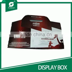 BEVERAGE INDUSTRY HOT SALE CUSTOM DISPLAY BOXES FOR PACKING 6 PACK MILK BOTTLES thumbnail-2