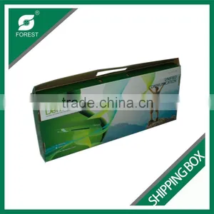 CUSTOMIZED MADE SHIPPING BOX WITH HANDLE FOR ELECTRNICS CORRUGATED BOX FOR COMPUTER PARTS thumbnail-2