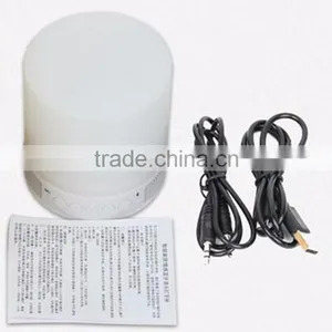 2016 Portable LED Desk Light RGB Rechargeable Battery Operated Touch Sensor Dimmable Wireless Table Lamps With Bluetooth Speaker thumbnail-6