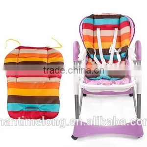 Baby Stroller Pad Baby Stroller Mat Baby Seat Cushion Rainbow Colors thumbnail-1