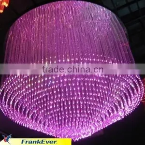 Side Fiber Optic Chandelier For Hotel thumbnail-1
