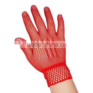 Fishnet Gloves Wedding Party Bride Mesh Glove FG-11 thumbnail-1