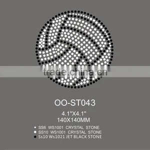 Shinning Clear Volleyball Sports Sticker Company thumbnail-1