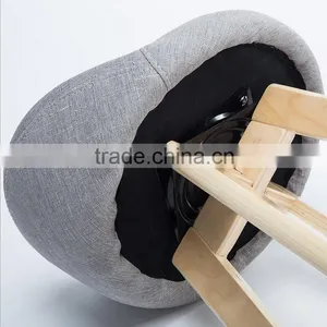 Creative Fashion Wooden Bar Chair,Wooden Bar Stool thumbnail-2