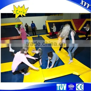 Free Design Jumping Indoor Trampoline Park With Sponge Padding thumbnail-3