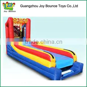 Interesting Inflatable Games Track Inflatable Skee Ball Game Bouncer for Sale thumbnail-1