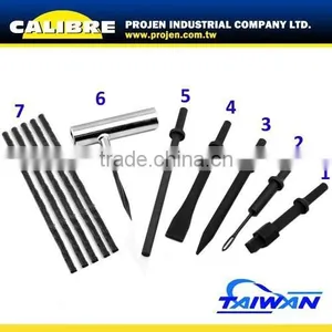 CALIBRE 7PC Pneumatic Motorcycle Wheel Bearing and Tire Repair Kit Set thumbnail-1