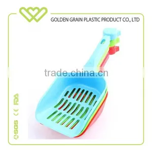 Wholesale Pet Dry Food Plastic Pure Color Feeder Scoop Shovel thumbnail-1
