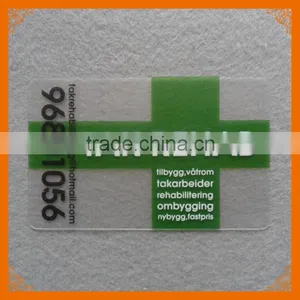 0.36 mm Half Transparent Business Card Printing thumbnail-1
