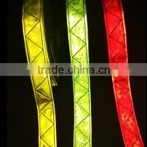 Reflective Strip of PVC Reflective Cloth Material Tape thumbnail-3