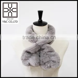 New Design Elastic Faux Fur Snood thumbnail-2