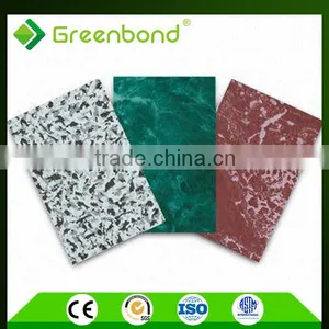 Greenbond Aluminum Composite Polyethylene Core Marble Acp Marble Wall Cladding thumbnail-1
