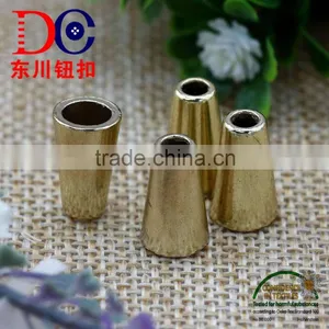 High Quality Brass Tin Metal Cord End Stoppers for Garment thumbnail-3